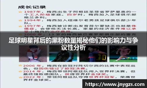 足球明星背后的黑粉数量揭秘他们的影响力与争议性分析